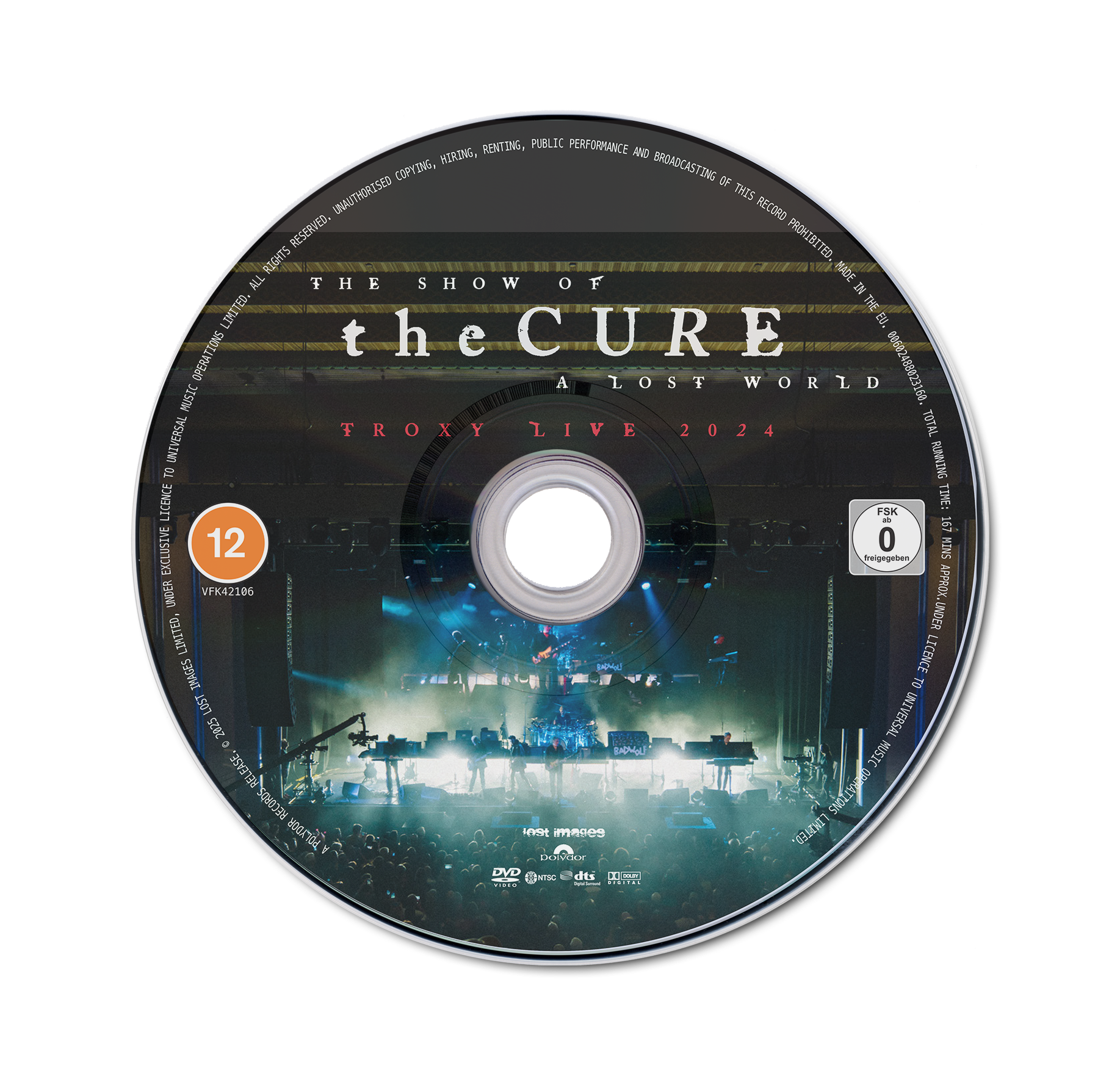 The Cure - The Show Of A Lost World DVD